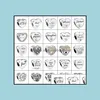 Alloy Loose Beads Jewelry Heart Shape Charms Big Hole Mom Sister Friend Charm Aessories For Mothers Gift Bracelet And Necklace Wedding Drop