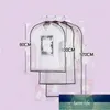 12 Pieces/lot Translucent Dust Covers Storage Clothes Hanging Bags Coat Garment Protector Suit Dust-proof Case Zipper Closet Bag Factory price expert design Quality