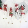 4 stile Natale Gnome Elfo Bambola XmasTree Appeso Decorazione Lavorato A Maglia Bambole Fascino Decor Ciondolo Via mare T2I52859