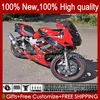 Fairings For HONDA SuperHawk VTR1000F VTR 1000 VTR1000 F 1000F 97 98 99 00 01 02 03 04 05 51No.56 VTR-1000F 1997 1998 1999 2000 2001 2002 2003 2004 2005 Bodys Red black