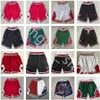 Star All Team Basketball Just Shorts Don Sport Wear Pocket Zipper Pantaloni della tuta Uomo 2019-2020 1996 1997 2003 Rosso Blu Western Eastern Running