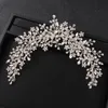 Rhinestone Headbands For Bride Headband Accessories Wedding Crystal Hair Band Bridesmaid Head Jewelry Gift