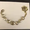 Top Luxury Designer Er Bracelet for Woman Design Crystal Sparkling Chain Bracelet Fashion Jewelry Supply Whole178r