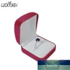 Wholesale Black Velvet Jewelry Package Box Available Ring Stud Earrings Jewelry Organizer Storage Gift Box