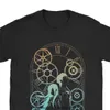 Nouveauté Temps T-Shirt Crewneck Premium Coton T-shirts Steins Gate Anime Okabe Kurisu Camisas T-shirt Jour De Noël 210714