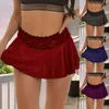 Ultra Mini Sexy Women Skirt Faux Leather Casual New Above Knee Black Hot Short Summer Autumn Fashion Dance Lady Party Club Wear Y0824