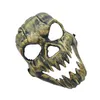 Halloween Punk Devil Anime Half Mask Plastic Nitets Metallic Color Ghost Masquerade Death Cosplay Costume Party Props