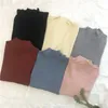 Suéter das mulheres Peomfly Fashion 2021 Primavera Estilo Coreano Camisola Mulheres Pulôver Casual Meio Turtleneck Knit Jumper Feminino Básico