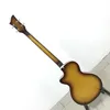 Sunburst Hofner Mini Pickups 5002 Club Bass Guitar hicb seriesvbasse Top Quality hct bajoがドイツ4898958でデザインされています