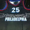 Hommes Femmes Jeunes Ben Simmons # 25 2021 Swingman Jersey Cousu nom personnalisé n'importe quel numéro