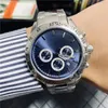 Brand Watch Men Multifunction style stainless steel Calendar quartz wrist Watches Small dials can work BS25