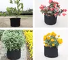 MOQ Planting Väska Partihandel Non-Woven Fabric Pots Växtfodral Rotbehållare Blomma / Vegetabiliska Växande Trädgårdsplanter Hem