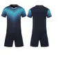 Uniforme de camiseta de fútbol en blanco Camisetas de equipo personalizadas con nombre y número de diseño impreso en pantalones cortos 127678