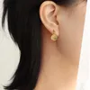 boucles d'oreilles en acier inoxydable chine