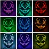 Maschera di Halloween Led Light Up Funny Masches The Purge Election Year Great Festival Cosplay Costume Forniture Maschera RRA43311729805