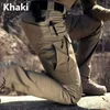 Big SizeS-5XL Tactical Cargo Pants Men Army Outdoor Hiking Trekking Casual Sweatpants Camouflage Military Multi pocket Trousers 210930