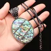 Pendentif Colliers Forme Multiple Naturel Abalone Shell Collier De Mode Femmes Pour Bijoux Cadeau Longueur 55 + 5 cm