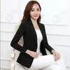 Formella Outwear Women Blazers och Jackor Vår Höst Singelknapp Elegant Ladies Kontor Arbete Använd kvinnlig jacka 211019