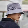 Nowy 2021 Męski Lato Kapelusz Panama z dużym rozmiarem głowy Duży Brim Anti-UV Youth Youth Hip Hop Sun Hat Fisherman Caps wiadro kapelusze H0828