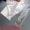 2 Svets L -formad klar akrylplastskylt Display Papper Labelkort Prislapp Holder Stand Horisontell T2mm Middle 20 st