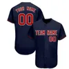 Custom Men Baseball 100% Ed elk getal en teamnamen, als Jersey PLS opmerkingen toevoegt in volgorde S-3XL 004