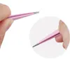Factory Eyelash Curler Tweezers for Ingrown Hair - Precision Sharp Needle Nose Pointed Splinters Eyebrow Facial Removal