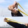 304 Stainless Steel Flat Rubber Band Slings Multiple Packages Mud Ball CNC Wire Cutting High-power Outdoor Hunting Catapult292V