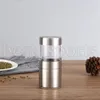 Manual Pepper Mills Grinder Stainless Steel Salt Muller Home Spice Sauce Pepper Grinders Kitchen Tools CYZ3162