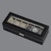 2/3/5/6/10 Slots PU Leather Watch Storage Boxes Organizer Mechanical Women Mens Watch Display Holder Cases Jewelry Gift