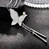 naszyjnik wisiorek ze srebrnym motylem