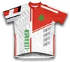 Kurtki wyścigowe 2021 Lebanon More Style Men Classic Cycling Team Bike Road Road Road Rowerowe Jersey
