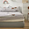 Upzo-Animal Series Polyester monterade ark justerbara ark King Bed Par Cover med Elastic 180 200 No Pudow Case 220217