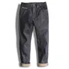 Maden Workwear Erkek Mavi Düz Kot Boyutları 28 - 38 Tek Kullanımlık Ham Dokuma Boyları Denim Jean Pamuk Denim Pantolon Stil 211104