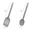 6-piece non-stick pan spatula set utensils silicone kitchenware hanging hole design kitchen