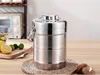 Thermos isolato di grande capacità Lunch Box Contenitore termico per alimenti in acciaio inossidabile Lunchbox portatile per picnic per adulti Bento Box