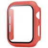 Anti-fall Matte PC Hard Cover Cases For Apple Watch iWatch Series 7 SE 6 5 4 3 2 Protection Case 44mm 40mm 42mm 38mm 41mm 45mm smartwatch coverage