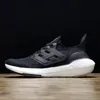 Ultra Boost 2020 2021 블랙 하위 녹색 울트라 부스트 20 21 Mens 러닝 신발 태양 노란색 울트라 쏘스 4.0 구름 화이트 그레이 사시코 Bred 남성 여성 트레이너 스포츠 운동화 36-45