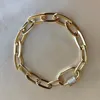 Moda kalp şeklindeki spiral toka kolye bilezik dişi altın renkli zincir vahşi bileklik çift pulseira hediyeler mücevher steampunk inte22