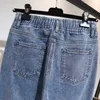 Jeans Boyfriend pour femmes taille haute grande taille adoucissant pleine longueur Denim sarouel rétro bleu gris 4xl 5xl 210629