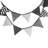 Party Decoration Pennant Banner Flags 3.2m POGRAph Home Decor Baby Shower Garland Happy Birthday Easter Cotton Bunting