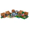 The Big Village Model Bouwstenen met My World Action Figures Bricks Set Gifts Educatief speelgoed voor kinderen X0503