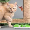 Cat Leksaker Pusselmatare Interactive Treat Dispenser Maze Toy Non-Slip Pet Food Dish för att förbättra matsmältningen för ENTE