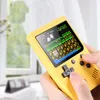 Bärbara Macaron Handheld videospel Spelare kan lagra 800 typer av spel retro spelkonsol 3,0 tums färgstarka LCD-skärm med logotyp DHL