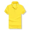 Style Polo pour hommes à manches courtes en vrac décontracté couleur unie hommes polos pour hommes hauts t-shirts homme polo-shirt LS-1750 210518