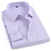 MacRosea Classic Style Men's Plaid shirts lange mouw heren casual shirts comfortabele ademende herenkantoorkleding 210331