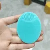 Face Soft Silicone Scrubber Facial Escova de Limpeza Escova Exfoliador Champô Chuveiro Escovas Mulheres Crianças Corpo Rosto Lavagem Massagem Massage Cabelo Recém-nascido Pente H1127iW8