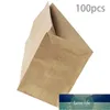 Sac en papier kraft Restauration à emporter Cuisson rapide 100 PCS Emballage cadeau Conception d'experts de prix d'usine Qualité Dernier style Statut d'origine