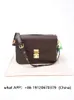 High Quality Luxury Digner Msenger Bag Dam Clamshell Flower Versiering Leather Small Square Bag A Shoulder HandbagZ30D