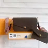 Lüks Tasarımcı Çanta Çantası 2 PC Multi Pochette Felicie Coussin Zincir Omuz Çantaları Çanak Çantalar Moda Çanta Kılıfları Kutu Ücretsiz Gemi ile