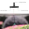 Watering Equipments 150 Pcs 1/4Inch Universal Barb Tee Fittings With Barbs For Drip Irrigation Pipes Flower Pots 4/7mm Tees